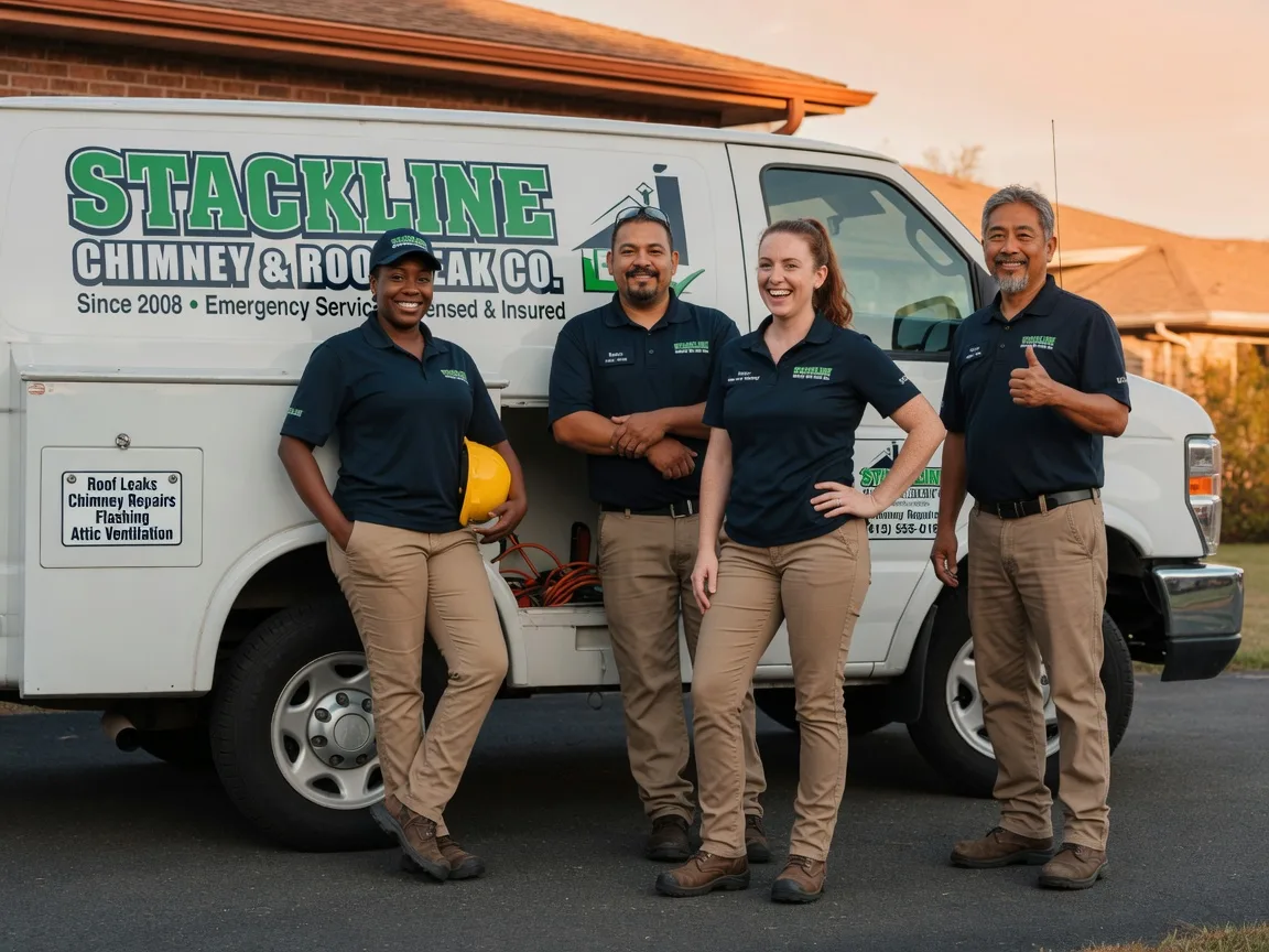 Chimney flashing repair company in Blue Jay, CA